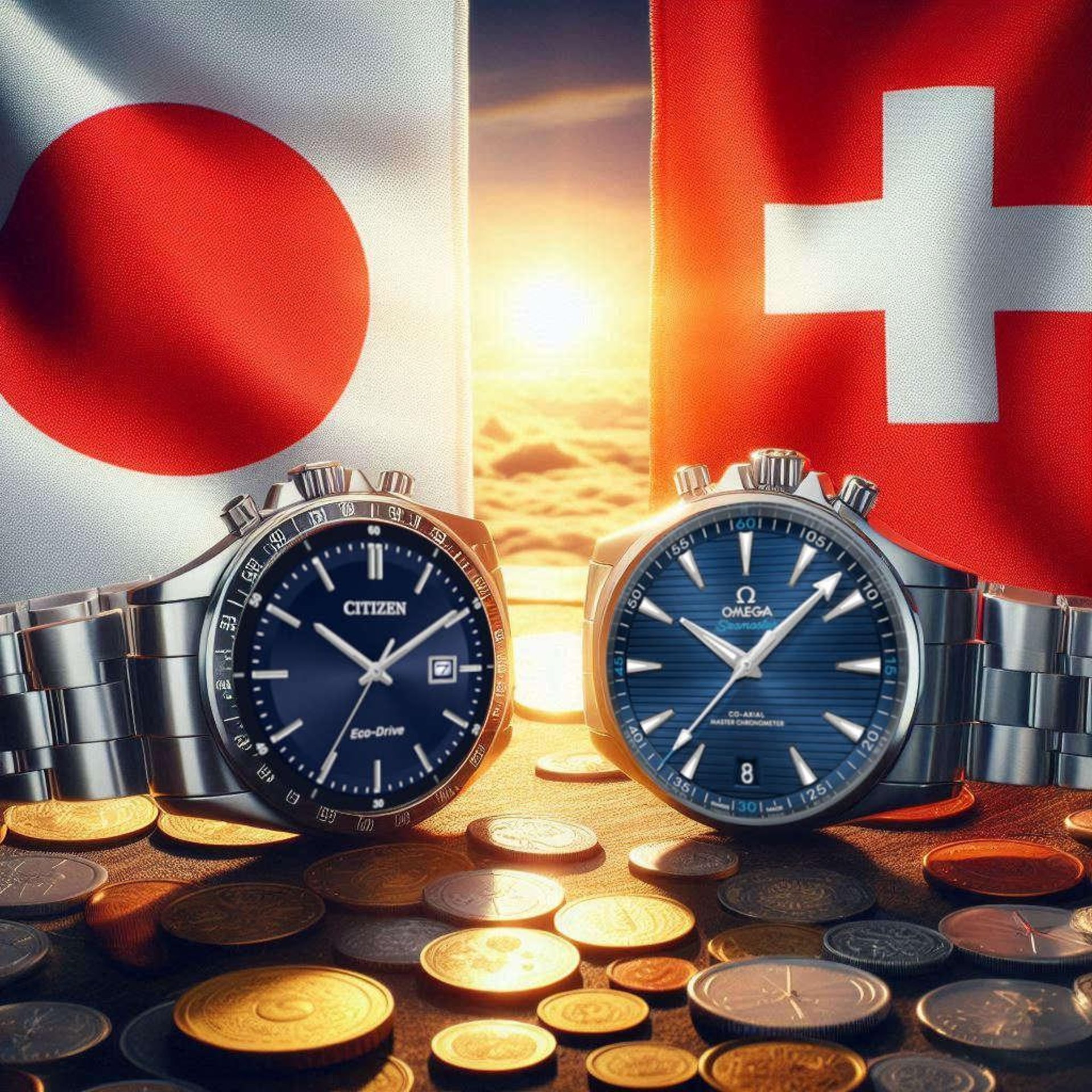 Які годинники краще Sitizen чи Omega