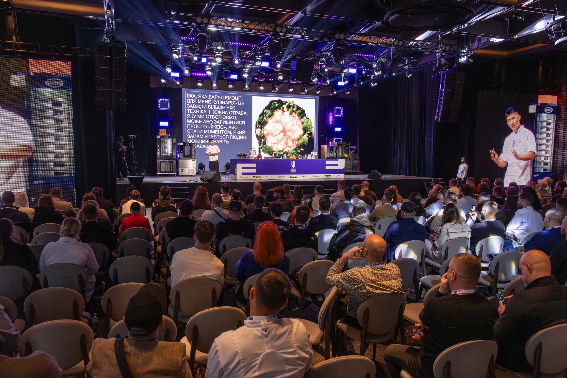 Кулінарний майстер-клас у межах проєкту «Поруч Азов» за участі українських шеф-кухарів