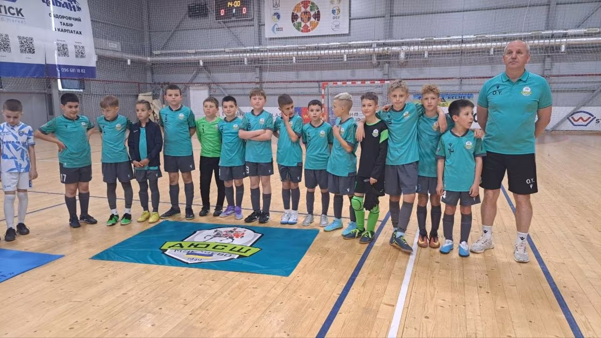 Мукачівські футзалісти стали віцечемпіонами України серед команд U-10 (ФОТО)
