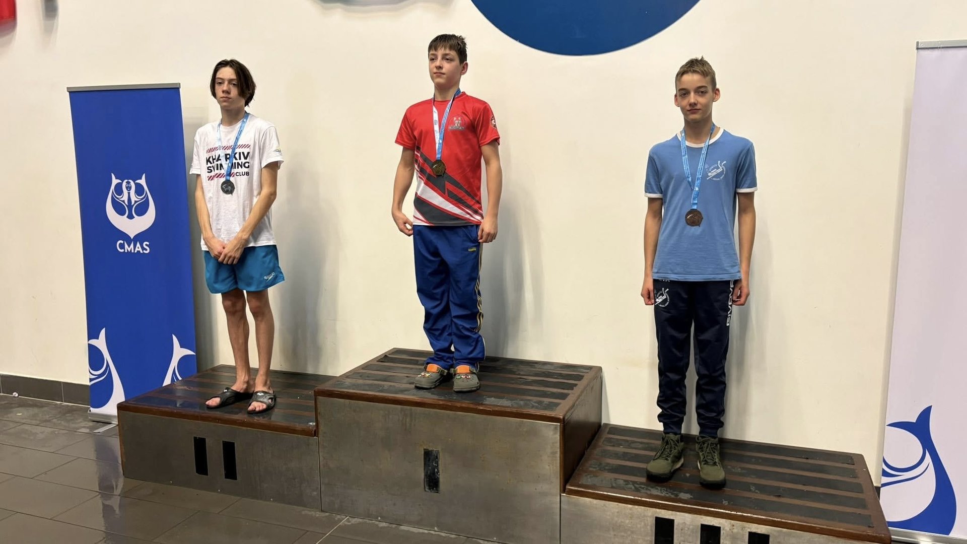 Юний ужгородець встановив два рекорди України з підводного плавання (ФОТО)