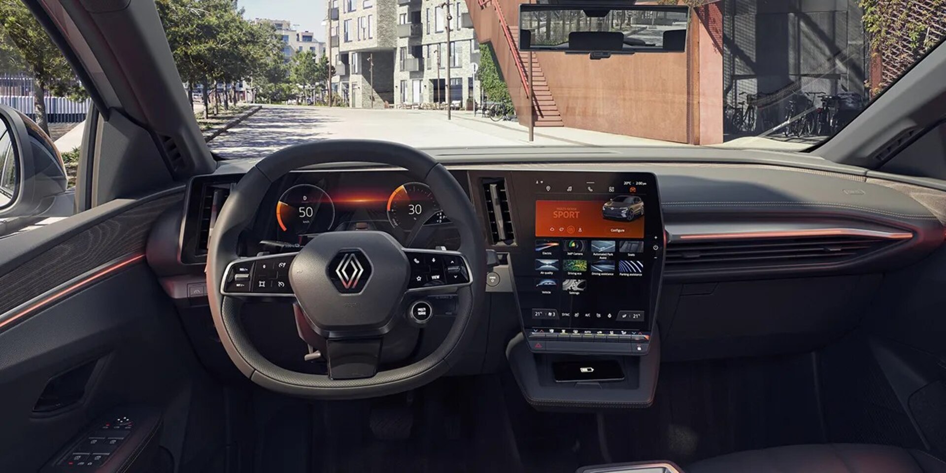 Інтер’єрRenault Megane E-Tech