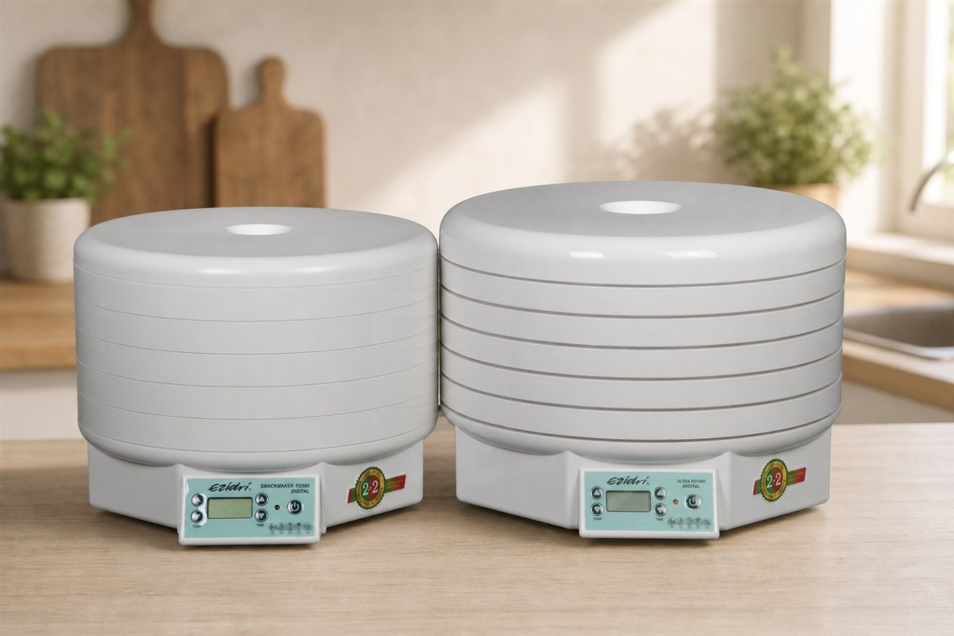 Дегідратори Ezidri Snackmaker FD500 і Ultra FD1000
